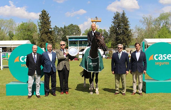 Caser, patrocinador del Concurso de Saltos Internacional de Madrid